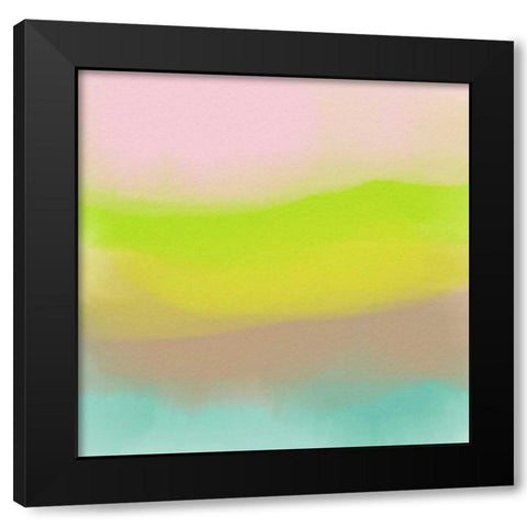 Echo Black Modern Wood Framed Art Print with Double Matting by Essue, Christina