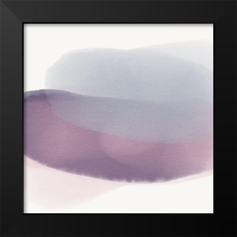 Breeze II Black Modern Wood Framed Art Print by Essue, Christina