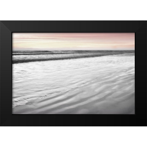 Silver Waters  Black Modern Wood Framed Art Print by Connolly, Karin