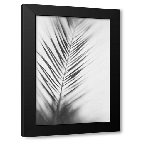 Shade I - B and W Black Modern Wood Framed Art Print with Double Matting by McDonald, Catherine