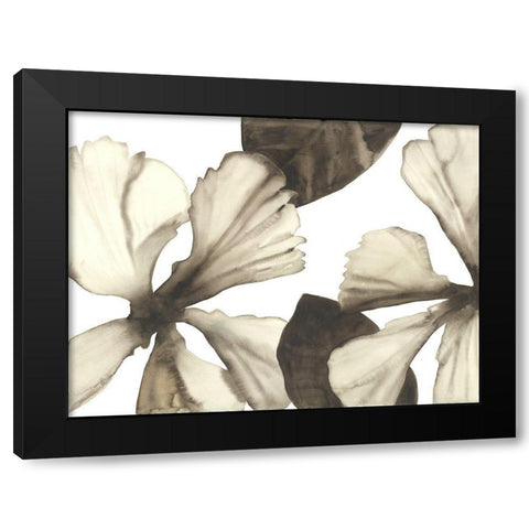 Hibiscus I Black Modern Wood Framed Art Print by Hendrick, Cathy