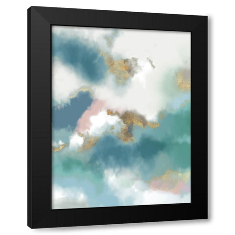 Stormy Clouds II Black Modern Wood Framed Art Print by Schlotzhauer, Jim