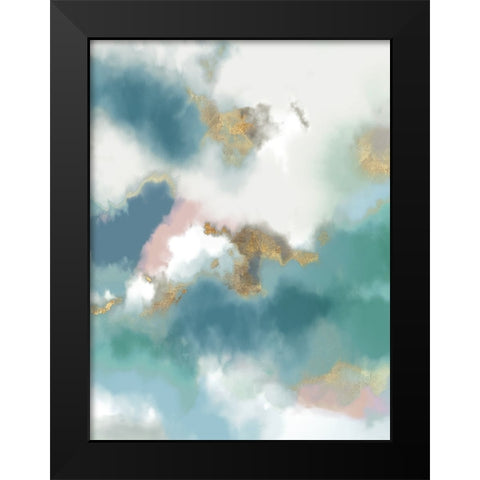 Stormy Clouds II Black Modern Wood Framed Art Print by Schlotzhauer, Jim
