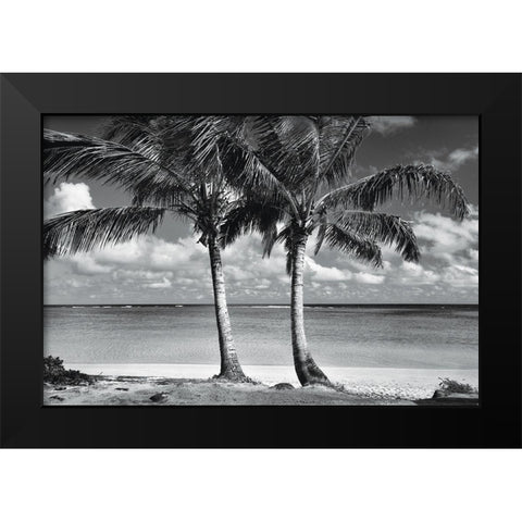 Summer Breezes I Black Modern Wood Framed Art Print by Frates, Dennis