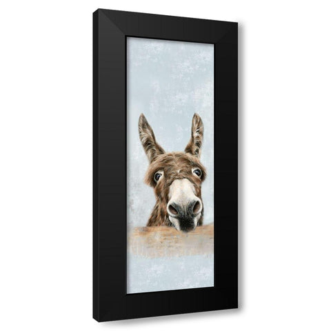The DonkeysÂ  Black Modern Wood Framed Art Print by Perejopgina, Dina