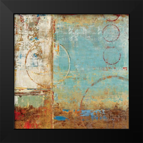 Composition I Black Modern Wood Framed Art Print by Dolce, Carmen