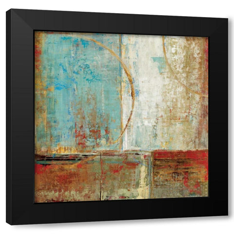 Composition II Black Modern Wood Framed Art Print by Dolce, Carmen