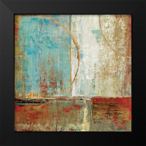Composition II Black Modern Wood Framed Art Print by Dolce, Carmen