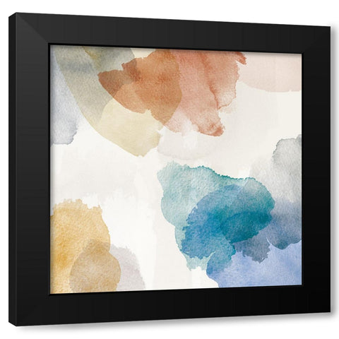 Flow of Spring II Black Modern Wood Framed Art Print by Savone, Daniela