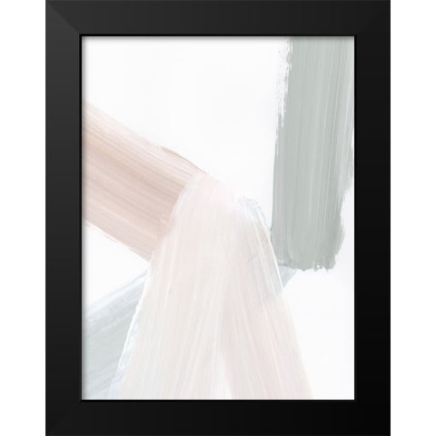 Winter Embrace I  Black Modern Wood Framed Art Print by Haus, Daph