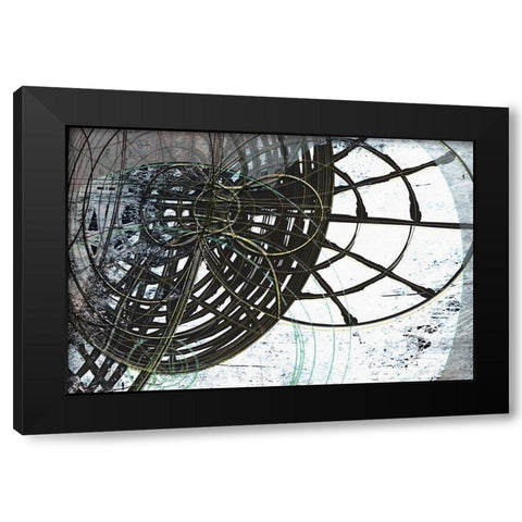 Discovery III Black Modern Wood Framed Art Print with Double Matting by Varrasso, Enrico