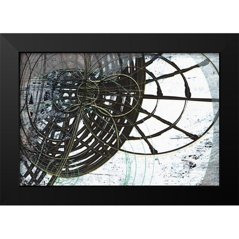 Discovery III Black Modern Wood Framed Art Print by Varrasso, Enrico