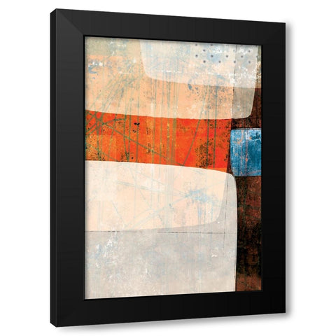 Vegabond III Black Modern Wood Framed Art Print by Varrasso, Enrico