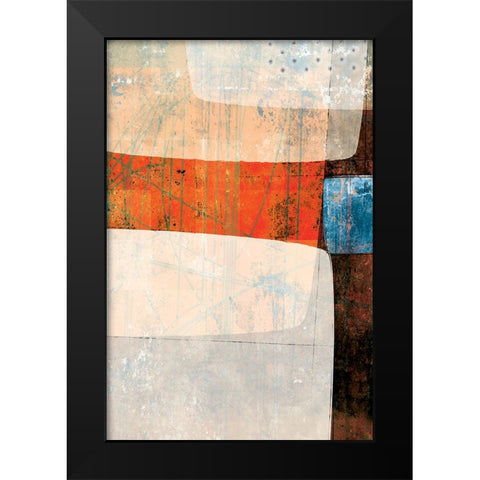 Vegabond III Black Modern Wood Framed Art Print by Varrasso, Enrico