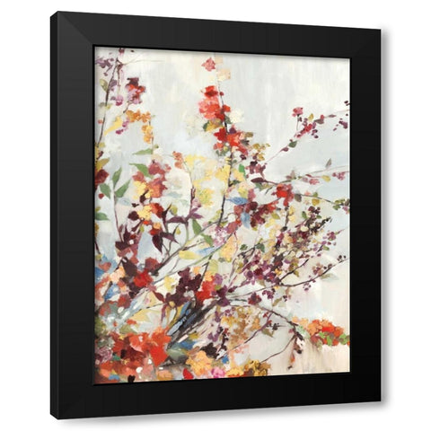 Early Bloom I Black Modern Wood Framed Art Print with Double Matting by K, Ella