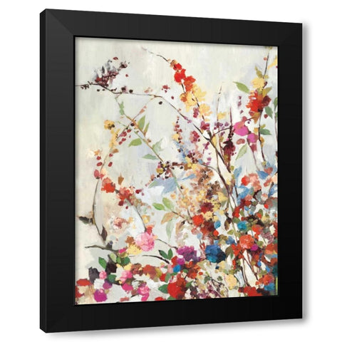 Early Bloom II Black Modern Wood Framed Art Print by K, Ella