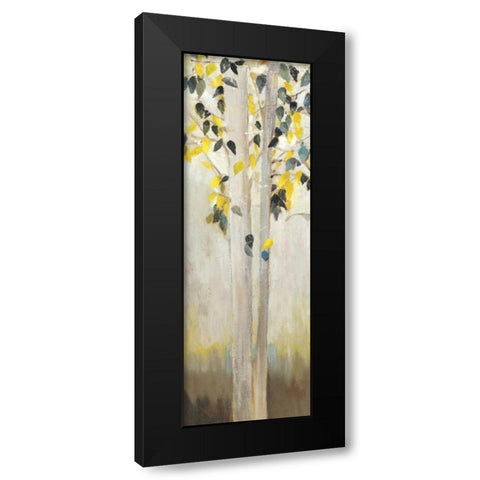 Walking Through Trees II Black Modern Wood Framed Art Print with Double Matting by K, Ella