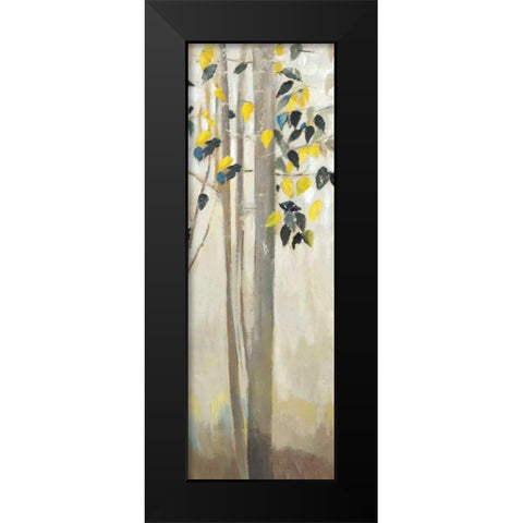 Walking Through Trees III Black Modern Wood Framed Art Print by K, Ella