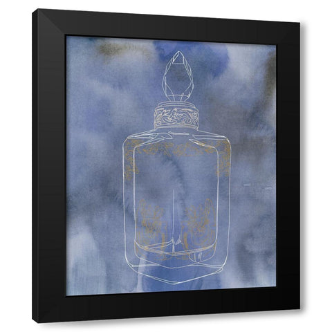 Antique Perfume Bottle I Black Modern Wood Framed Art Print by Sparler, Erin