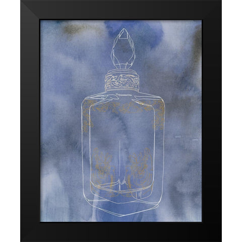 Antique Perfume Bottle I Black Modern Wood Framed Art Print by Sparler, Erin