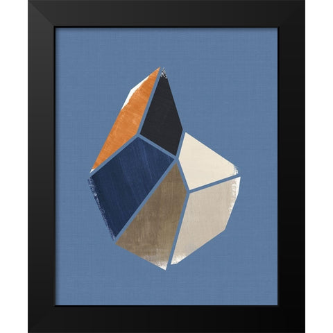 Moon Crystal I Black Modern Wood Framed Art Print by Leonard, Sarah