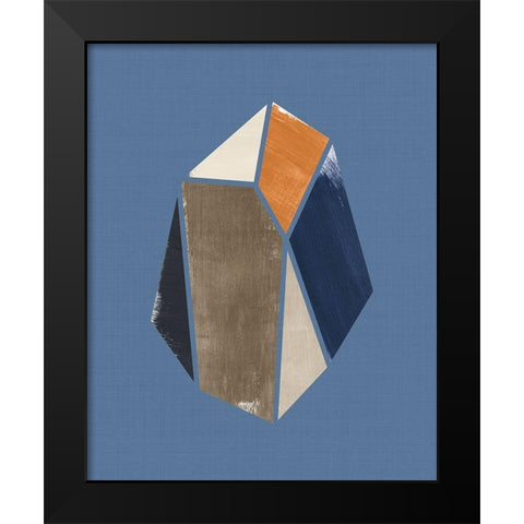 Moon Crystal II Black Modern Wood Framed Art Print by Leonard, Sarah