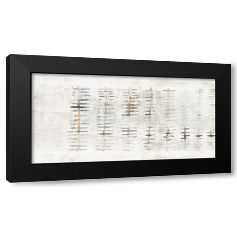 Gleaning Black Modern Wood Framed Art Print with Double Matting by Leonard, Sarah