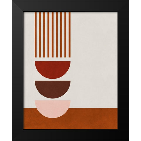 Echo of Love IV Black Modern Wood Framed Art Print by Leonard, Sarah