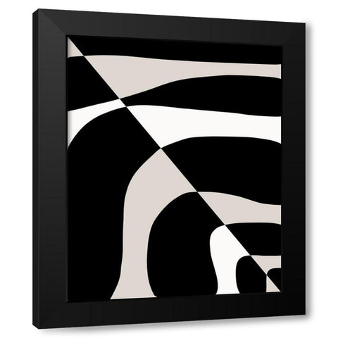 Elegance of Creation  Black Modern Wood Framed Art Print by Leonard, Sarah