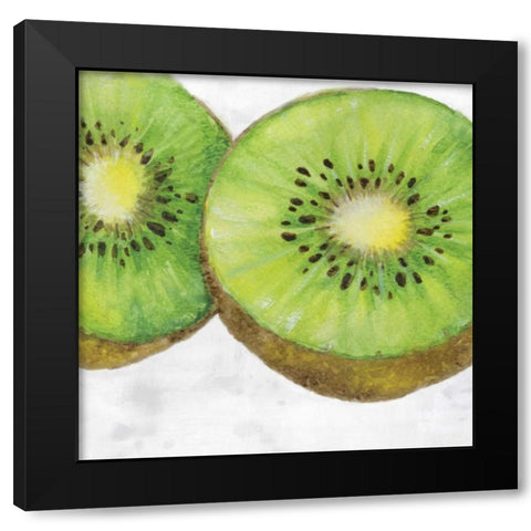 Fruit I Black Modern Wood Framed Art Print by Watts, Eva