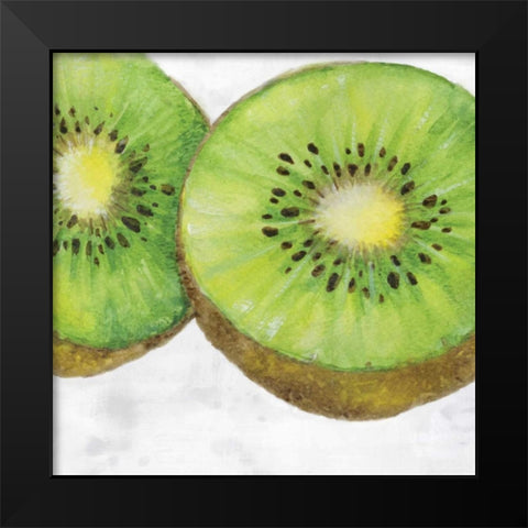 Fruit I Black Modern Wood Framed Art Print by Watts, Eva