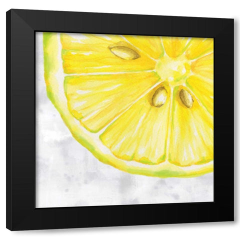 Fruit II Black Modern Wood Framed Art Print with Double Matting by Watts, Eva