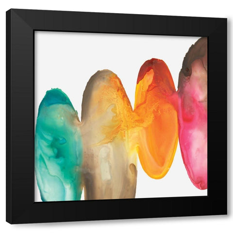 Bound I  Black Modern Wood Framed Art Print with Double Matting by Watts, Eva