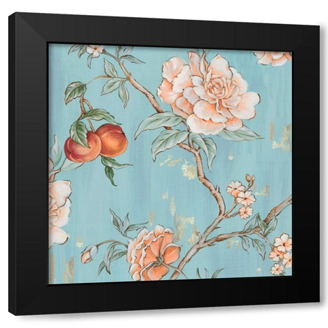 The Tree of Life I  Black Modern Wood Framed Art Print by Watts, Eva