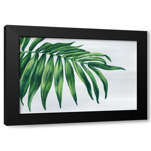 Tropical Leaf I  Black Modern Wood Framed Art Print by Watts, Eva