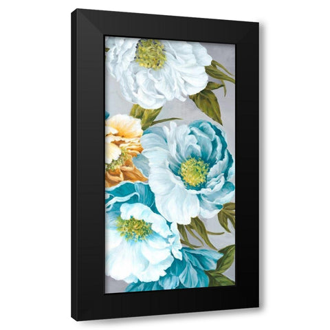Chic Peony I  Black Modern Wood Framed Art Print by Watts, Eva