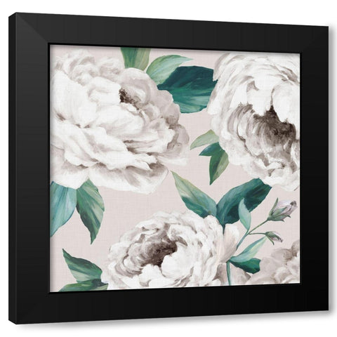 Felicity II  Black Modern Wood Framed Art Print by Watts, Eva