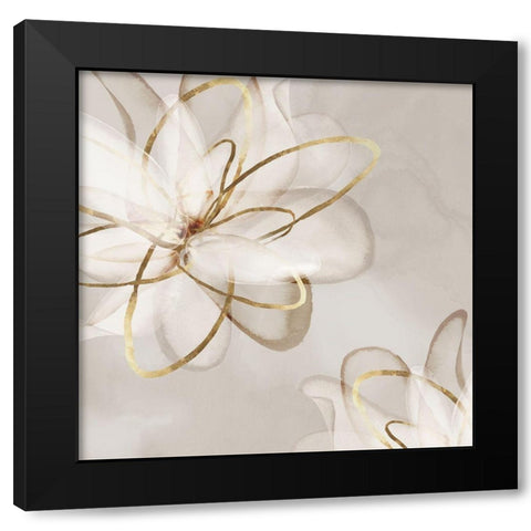 Transparent Beauty I  Black Modern Wood Framed Art Print with Double Matting by Watts, Eva