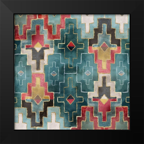 Urged I  Black Modern Wood Framed Art Print by Watts, Eva