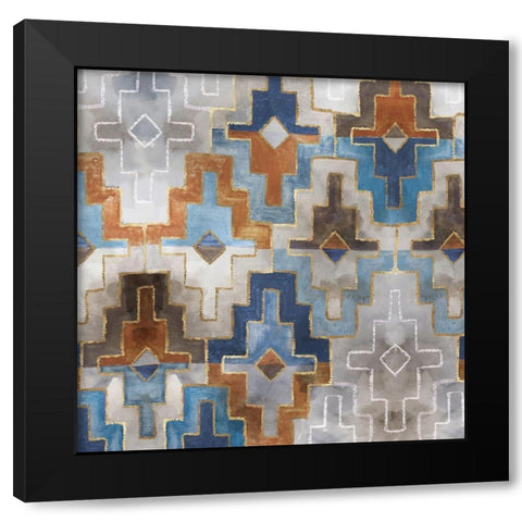 Essence I  Black Modern Wood Framed Art Print by Watts, Eva