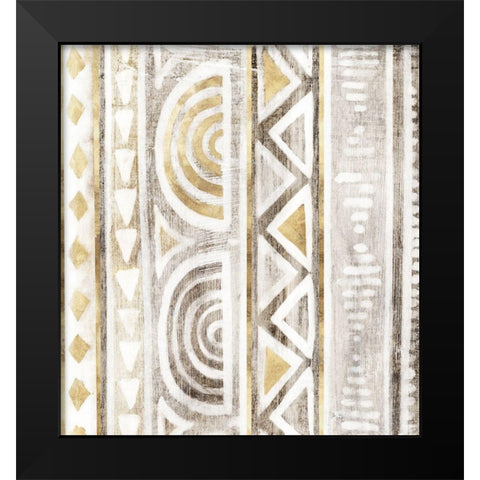 Ancient Treasure II Black Modern Wood Framed Art Print by Watts, Eva