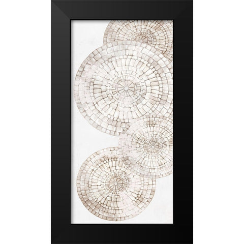 Soothing Thoughts Black Modern Wood Framed Art Print by Watts, Eva