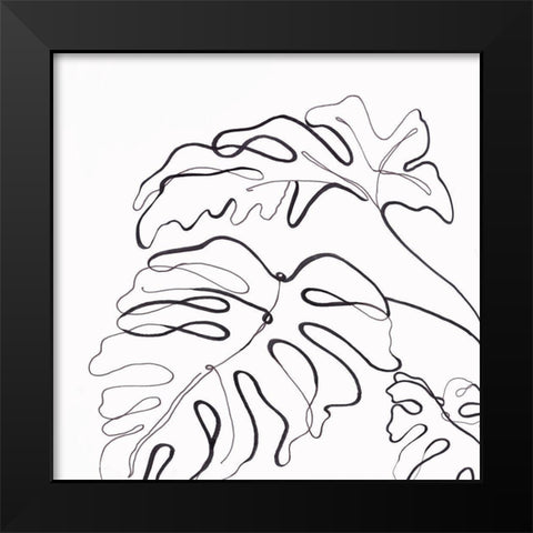 Infinity of Simple II  Black Modern Wood Framed Art Print by Watts, Eva