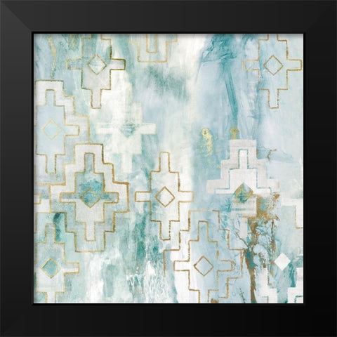 Escaping the Universe I Black Modern Wood Framed Art Print by Watts, Eva