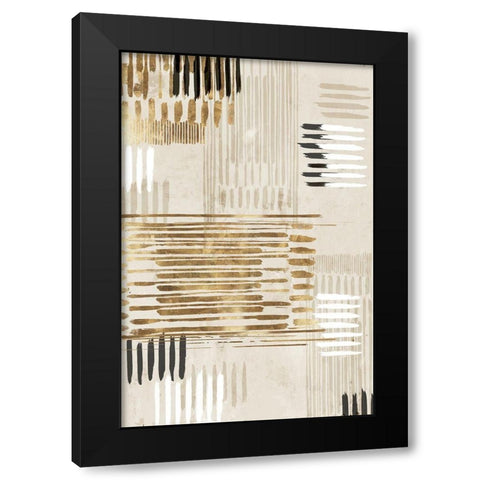 Portals of the Past Black Modern Wood Framed Art Print by Watts, Eva