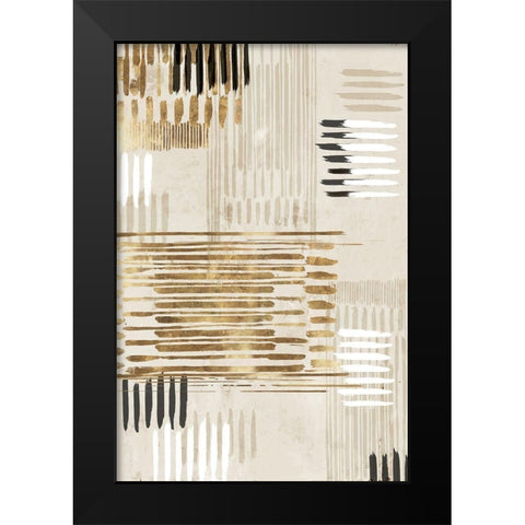 Portals of the Past Black Modern Wood Framed Art Print by Watts, Eva