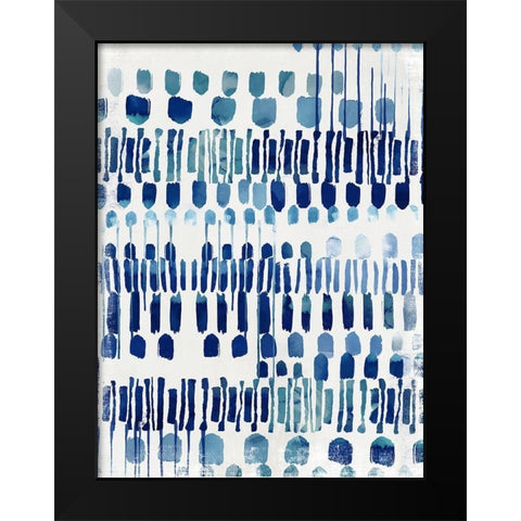 Continuosly I Black Modern Wood Framed Art Print by Watts, Eva