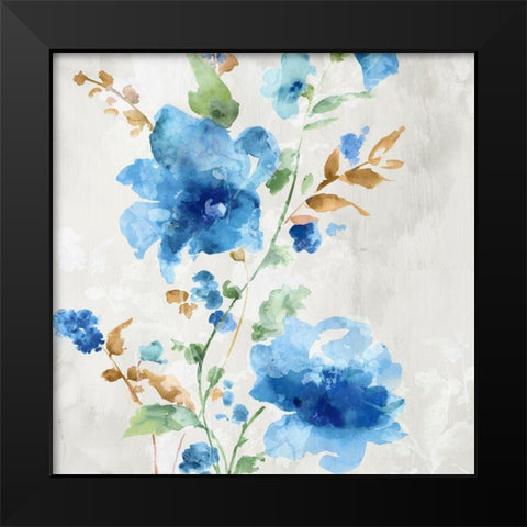 Breath of the Spring I Black Modern Wood Framed Art Print by Watts, Eva