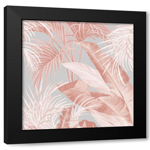 Long Tropical Day I Black Modern Wood Framed Art Print with Double Matting by Watts, Eva