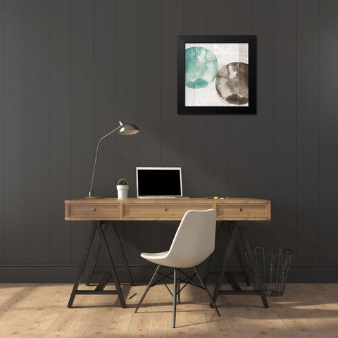 New Tribal III Black Modern Wood Framed Art Print by Watts, Eva